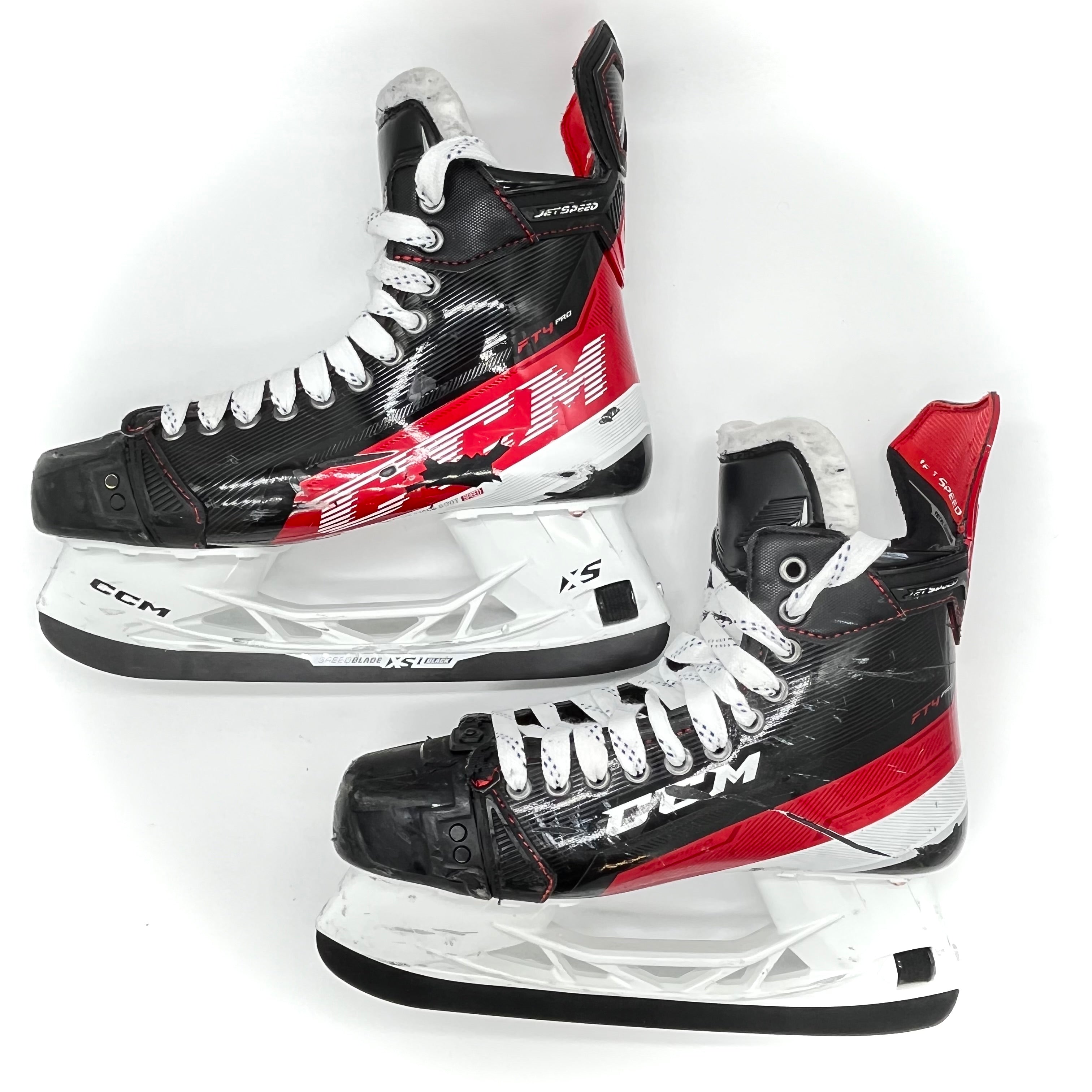 CCM Jetspeed FT4 Pro - Patins de hockey Pro Stock d'occasion - Taille 9